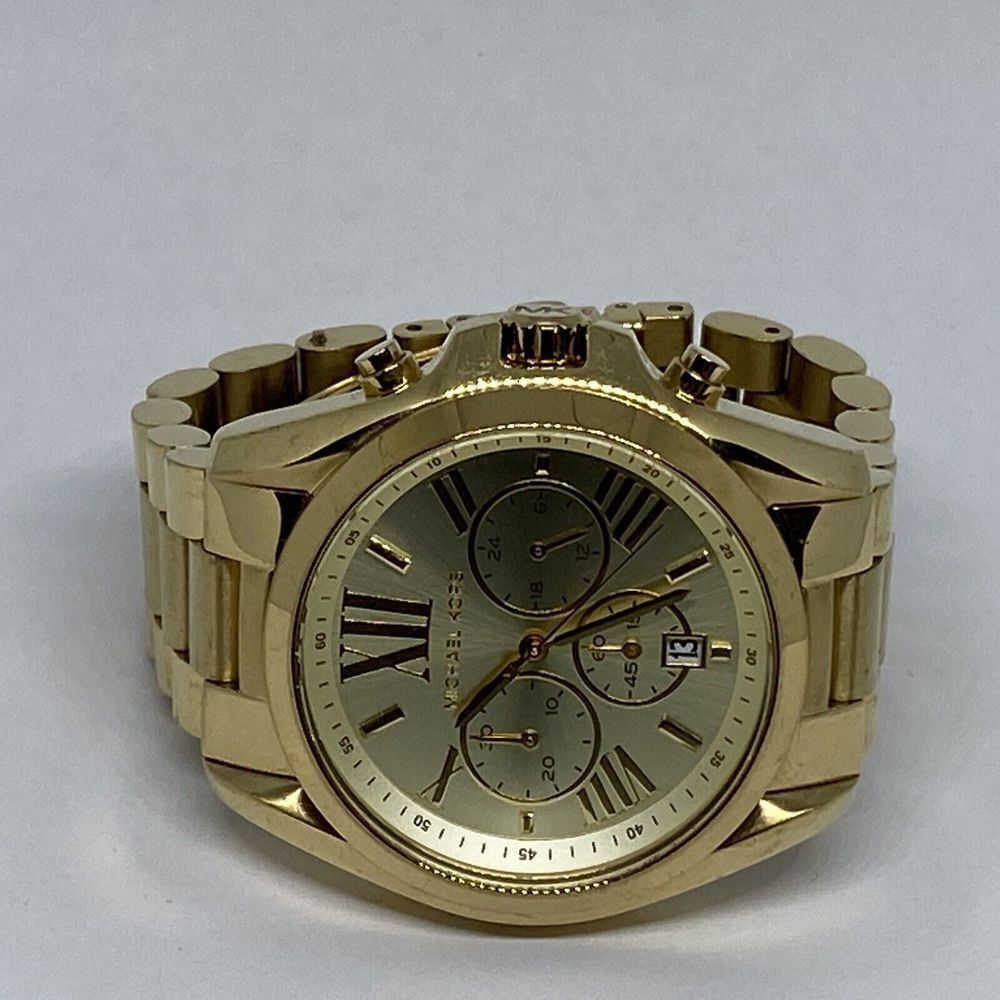 Michael Kors Bradshaw MK5605 Women Stainless Steel Analog Dial Wrist Watch MP706 - Picture 7 of 12